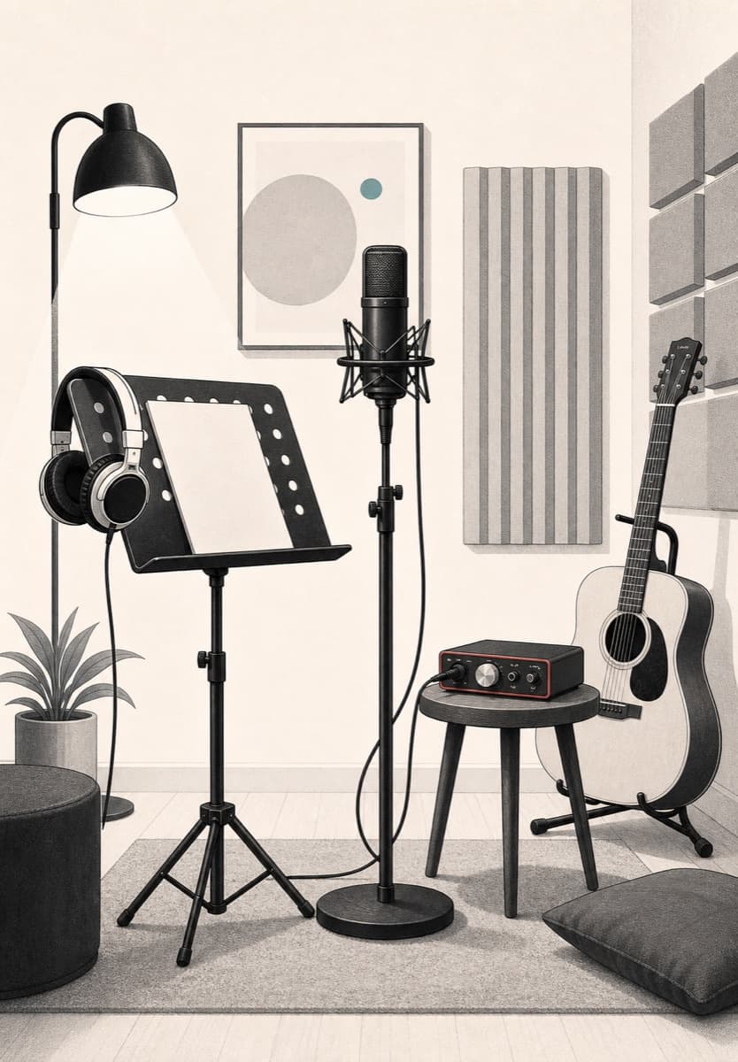 Vocal remover cover practice case image